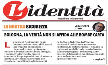 Bologna, la verità non si affida alle bombe carta