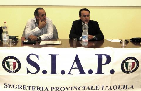 Il Vice Questore Vicario Dr. Ferrari, lascia la Questura di L'Aquila.