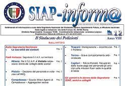 SIAPInform@ nr. 12 del 16 Luglio 2012