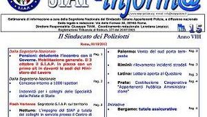 SIAPInform@ nr. 15 del 1&deg; Ottobre 2012