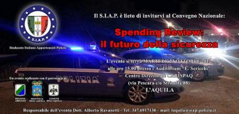 SPENDING REVIEW: Il Futuro della Sicurezza