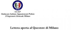 LETTERA APERTA AL QUESTORE
