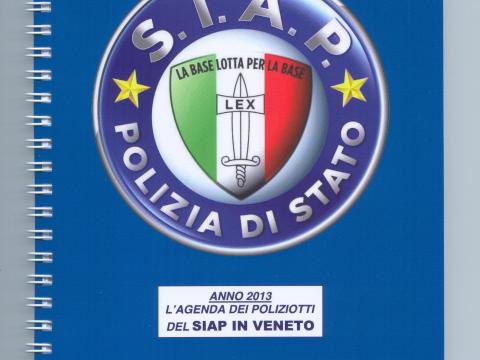 L'AGENDA DEI POLIZIOTTI DEL SIAP VENETO 