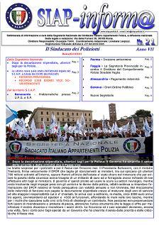SIAPInform@ nr. 21 del 3 Ottobre 2011