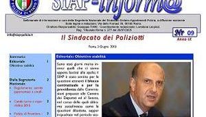 SIAPInform@ nr. 9 del 3 giugno 2013. Obiettivo stabilit&agrave;. 
