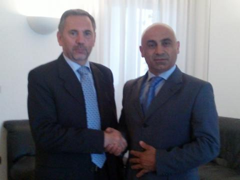 NUOVO INCONTRO TRA IL QUESTORE DI VENEZIA DR. Vincenzo ROCA e IL SEGRETARIO GENERALE DEL SIAP IN VENETO Flaviano IULIANO.