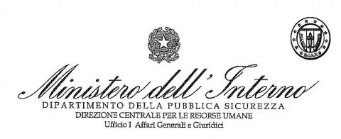 DL 155/2012 - MISURE ORGANIZZATIVE PER IL PERSONALE IN SERVIZIO PRESSO LE SEZIONI DI P.G.