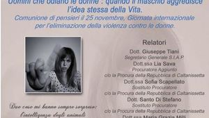 CONVEGNO &quot;UOMINI CHE ODIANO LE DONNE&quot; 