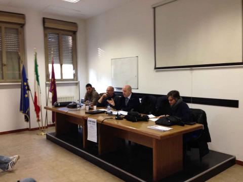 Assemblea presso il III Reparto Mobile