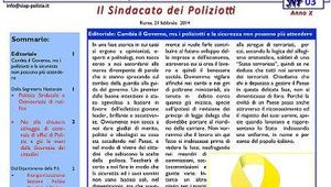 SIAPINFORM@03 - Cambia il Governo, ma i poliziotti e la sicurezza non possono pi&ugrave; attendere 