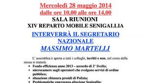 ASSEMBLEA GENERALE - Interverr&agrave; Seg. Nazionale Massimo Martelli