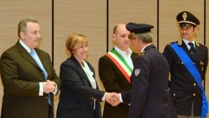 TREVISO 9 MAGGIO 2014 . SI E\' SVOLTA LA CELEBRAZIONE DEL 162 &deg; ANNIVERSARIO DELLA POLIZIA DI STATO
