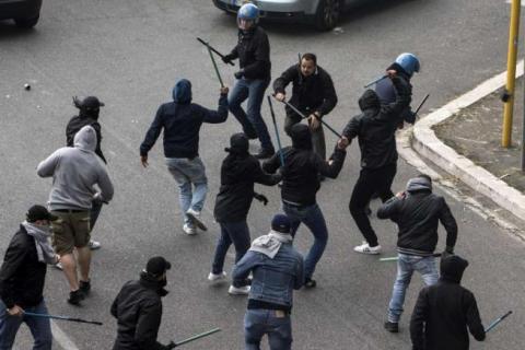 CALCIO: BASTA CON IL GIOCO AL MASSACRO DEI POLIZIOTTI