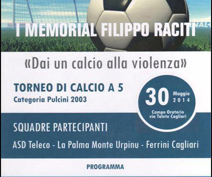 I MEMORIAL FILIPPO RACITI A CAGLIARI