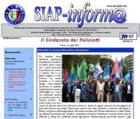 SIAPINFORM@07 - LE LACUNE DELLA POLITICA RIFORMATRICE