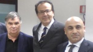 ISTITUZIONALE. Il Segretario Generale del SIAP Veneto IULIANO Flaviano, attraverso un incontro organizzato dall\'esponente politico Ezio DA RE, incontra l\'Amministratore delegato di VENETO STRADE Ing. Silvano VERNIZZI.