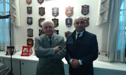 IL SEGRETARIO GENERALE SIAP VENETO IULIANO FLAVIANO E IL PROCURATORE DISTRETTUALE DI VENEZIA LUIGI DELPINO