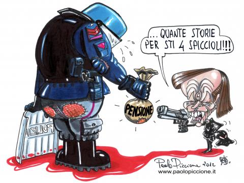LA VERITA' SULLA PENSIONE DEI POLIZIOTTI