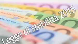 LEGGE DI STABILITA\': RICHIESTO INCONTRO AI PRESIDENTI DEI GRUPPI DI SENATO E CAMERA