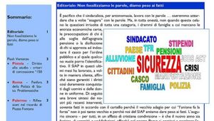 SIAPInform@10 - NON FOSSILIZZIAMO LE PAROLE, DIAMO PESO AI FATTI