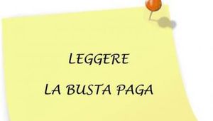 LO SBLOCCO RETRIBUTIVO E\' IN BUSTA PAGA!