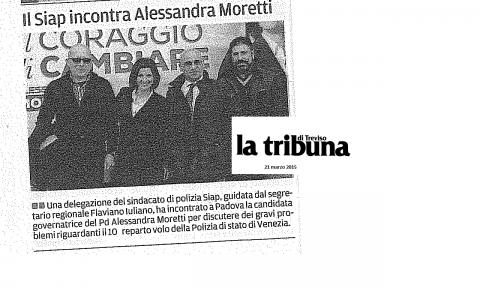 X° REPARTO VOLO DI VENEZIA. PROBLEMATICHE NON PIU' RINVIABILI .