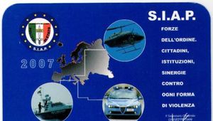 Tessera SIAP anno 2007