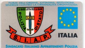 Tessera SIAP triennale dal 1993 al 1995