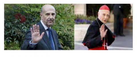 IL PREFETTO PANSA E IL CARDINALE BAGNASCO SU G8