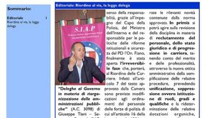 SIAPINFORM@11: RIORDINO AL VIA, LA LEGGE DELEGA