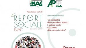 INAC: 4&deg; REPORT SOCIALE 2015