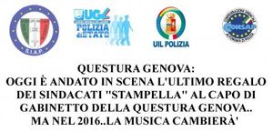 COMUNICATO 29 DICEMBRE CONGIUNTO SIAP - UGL POLIZIA - UIL POLIZIA - CONSAP.