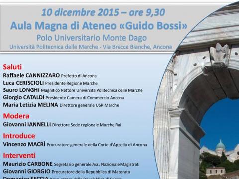 LEGALITA\' UN INVESTIMENTO PER L\'ITALIA E PER L\'EUROPA