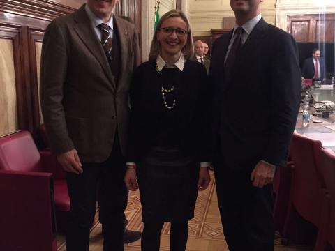 INCONTRO CON I VERTICI DEL VIMINALE E IL MINISTRO DELL'INTERNO