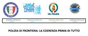 POLIZIA DI FRONTIERA: LA COERENZA PRIMA DI TUTTO 