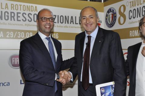 STABILITA' 2017- ALFANO: AUMENTO 183 EURO AL MESE PER POLIZIOTTI