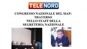 TELENORD - GENOVAPOST: CONGRESSO NAZIONALE DEL SIAP:  TRAVERSO  NELLO STAFF DELLA  SEGRETERIA NAZIONALE http://telenord.it/2016/10/03/congresso-nazionale-del-siap-traverso-nello-staff-della-segreteria-nazionale/  http://www.genovapost.com/Genova/Cronaca/C