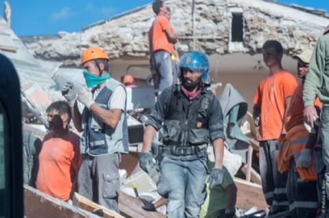 Distaccamento Polizia Stradale Amatrice - L'intervento