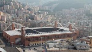 SIAP GENOVA : STADIO - CONTESTAZIONE NEL POST DI GENOA-CROTONE