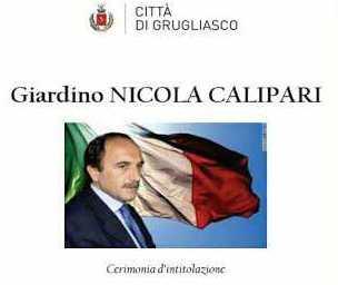 NICOLA CALIPARI - CERIMONIA INTITOLAZIONE
