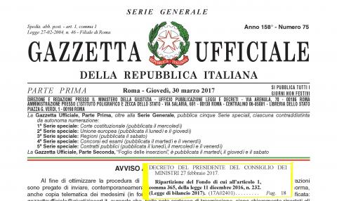 FIRMATO IL DPCM per fondi Pubblico Impiego - 80 EURO e COPERTURA FINANZIARIA PER RIORDINO
