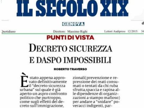 RASSEGNA STAMPA 24 APRILE 2017 