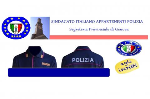 CARENZA VESTIARIO, POLO POLIZIA 
