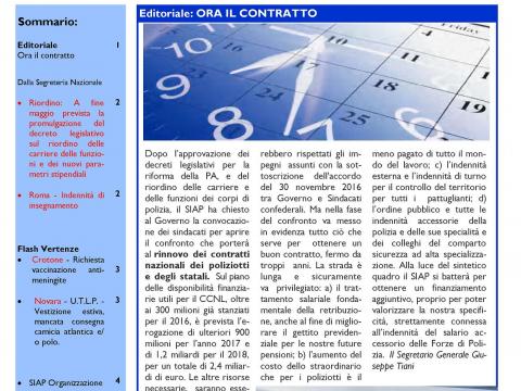SIAPINFORM@06: ORA IL CONTRATTO