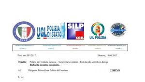 SIAP GENOVA : DOCUMENTO CONGIUNTO  Polizia di Frontiera Genova