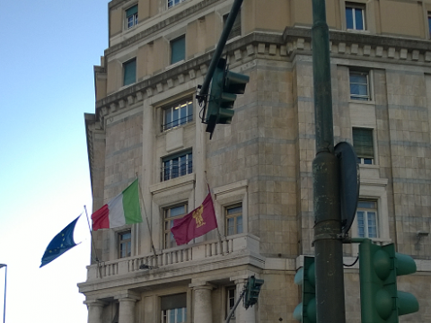 SIAP GENOVA  SERVIZIO VIGILANZA PRESSO "CANCELLETTO" QUESTURA.
