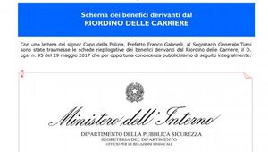 SIAPINFORM@10 SCHEMA DEI BENEFICI DERIVANTI DAL RIORDINO DELLE CARRIERE 