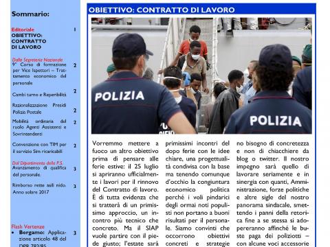 SIAPINFORM@11 OBIETTIVO: CONTRATTO DI LAVORO