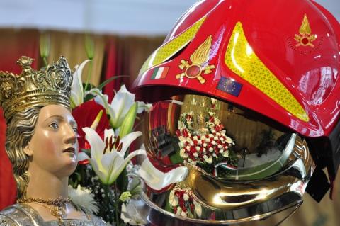 Santa Barbara Patrona dei Vigili del Fuoco: una presenza costante