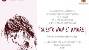 CONVEGNO &quot;QUESTO NON E\' AMORE&quot;